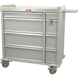 Harloff Standard Line Punch-card Medication Cart 600 Card Capacity Sand - SL600PC SL600PCSD
