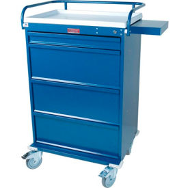Harloff Value Line Med-Bin Medication Cart 24 Patient Bin Drawers Yellow - VLT24BIN5 VLT24BIN5YL