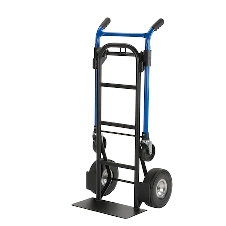 Convertible Hand Truck, 4in1 Qck Chng, 10