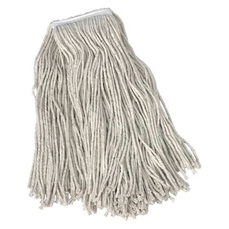 String Wet Mop, 24 oz Dry Wt, Quick Change Connection, Cut-End, Natural, Cotton MPN:485