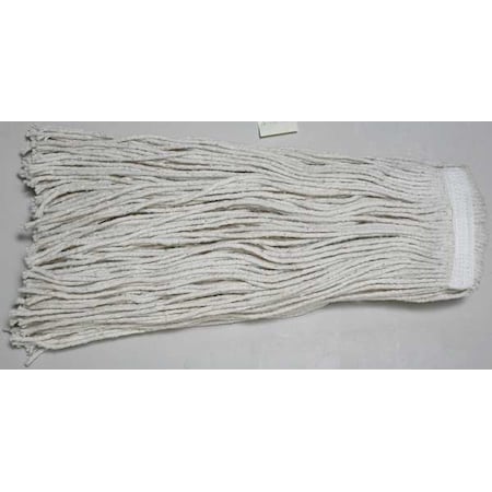 String Wet Mop, 32 oz Dry Wt, Quick Change Connection, Cut-End, Natural, Cotton MPN:490