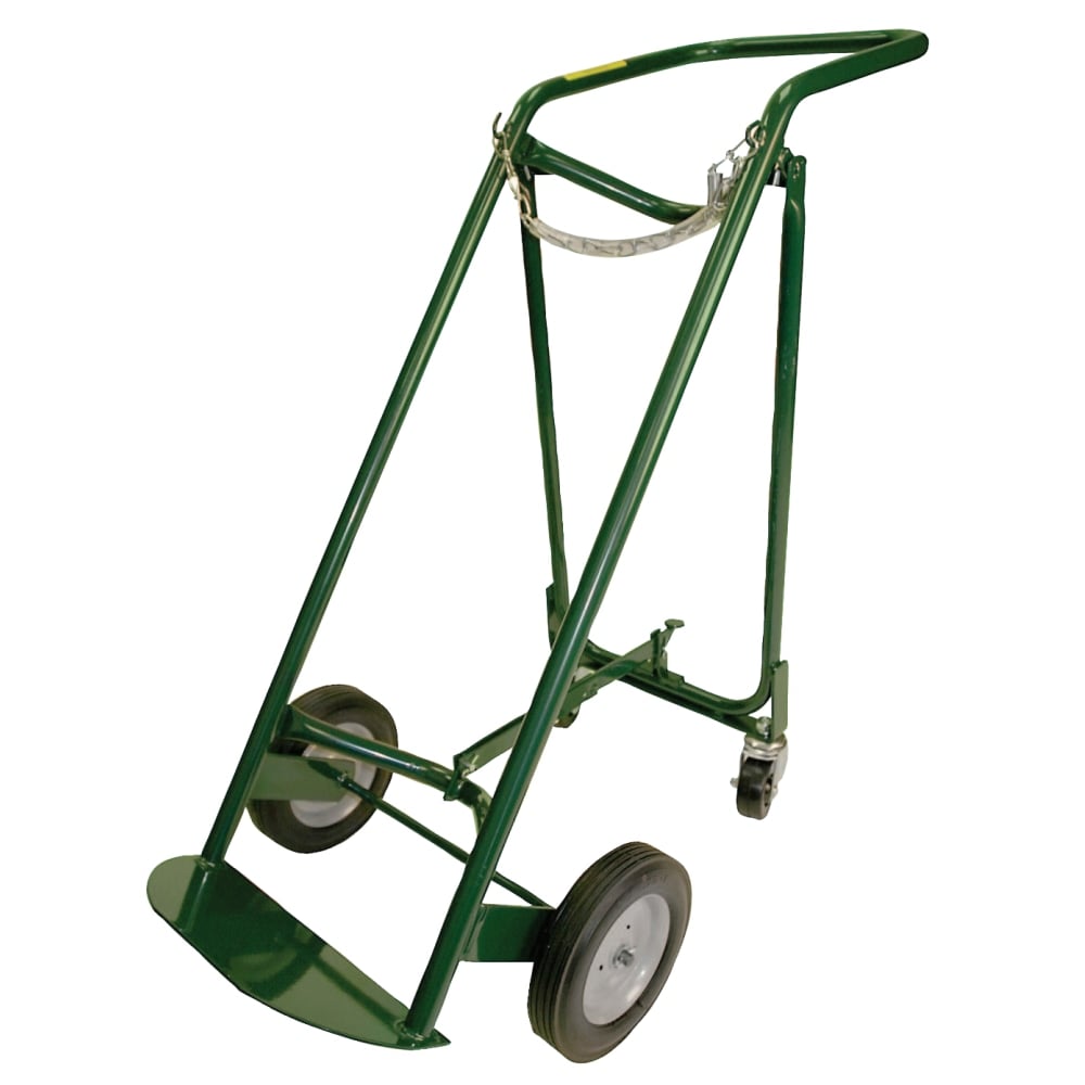 MG Model Trucks, 8 in Semi Pneumatic Conductive, B.B. Wheels/3 Rubber Casters MPN:MG470C40