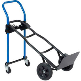 Harper™ JDCJ8523 3-in-1 Convertible Hand Truck with Solid Rubber Wheels - 500 Lb. Capacity JDCJ8523