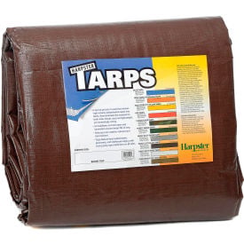 6' x 20' Super Heavy Duty Brown Tarp 8 OZ. - BR6X20 BR6X20