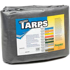 100' x 100' Medium Duty 6 oz. Tarp Silver - S100x100 S100x100