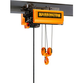 Harrington RY 3 Ton Dual Speed Electric Wire Rope Hoist And Trolley 33' Lift 26/4.3 FPM 460V RYU030A33HDD4