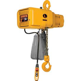 Harrington NER020CD-20 NER Dual Speed Electric Chain Hoist - 2 Ton 20' Lift 7/1 ft/min 230V NER020CD-20-230V