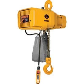 Harrington NER030CD-10 NER Dual Speed Electric Chain Hoist - 3 Ton 10' Lift 17/3 ft/min 230V NER030CD-10-230V
