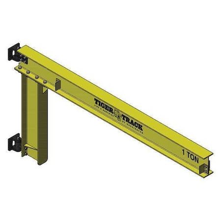 Jib Crane, Wall Mounted, 2, 200 lb Capacity MPN:313-2200-10