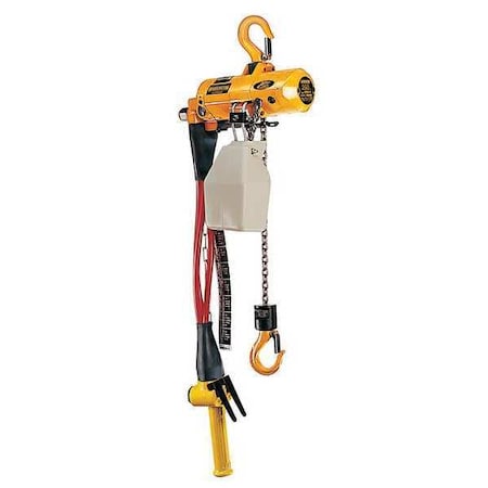 Air Chain Hoist, 250 lb. Cap., 20 ft. Lift MPN:AH250P-20