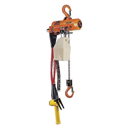 Air Chain Hoist, AH, 10 ft. Lift, 28 fpm MPN:AH300P-10