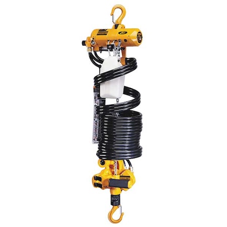 Air Chain Hoist, 500 lb. Cap., 13 ft. Lift MPN:AH500M-13