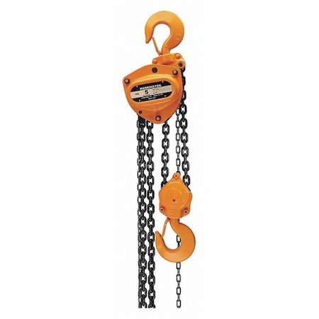 Manual Chain Hoist, 24000lb, 20ft Lift MPN:CB120-20