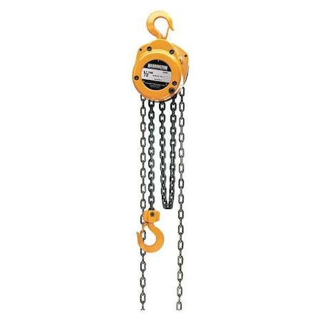 Manual Chain Hoist, 1000 lb., Lift 20 ft. MPN:CF005-20