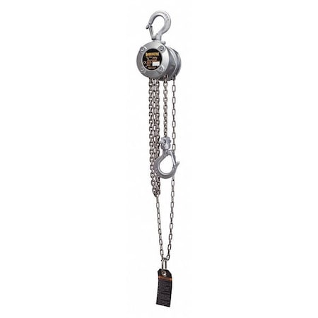 Mini Chain Hoist, 500 lb., Lift 10 ft. MPN:CX003-10