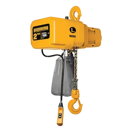 Extended Lift Electric Chain Hoist MPN:NER020L-30