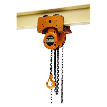 Low Headroom Chain Hoist, 10 ft.Lift MPN:NTH020-10