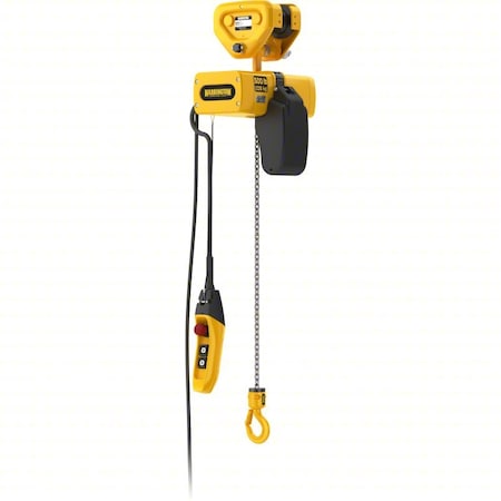Electric Chain Hoist, 500 lb cap. MPN:SEMP003L-10