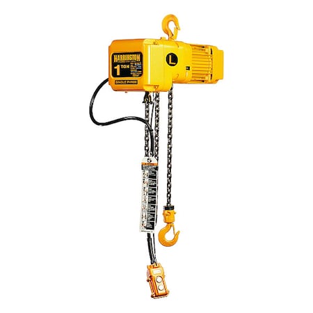 Extended Lift Electric Chain Hoist MPN:SNER010S-30