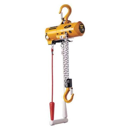 Air Chain Hoist, Pendant, 500 lb., 15 ft. MPN:TCE250P-IIC-15