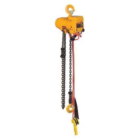 Air Chain Hoist, TCR, 10 ft. Lift, 37 fpm MPN:TCR600P-10