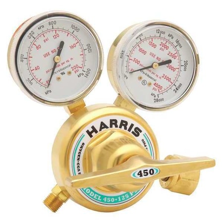 Gas Regulator, Oxygen, Single Stage, 0.965