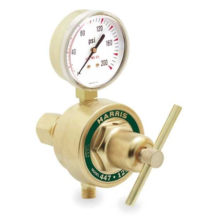 Gas Regulator, Oxygen, Single Stage, 7/8