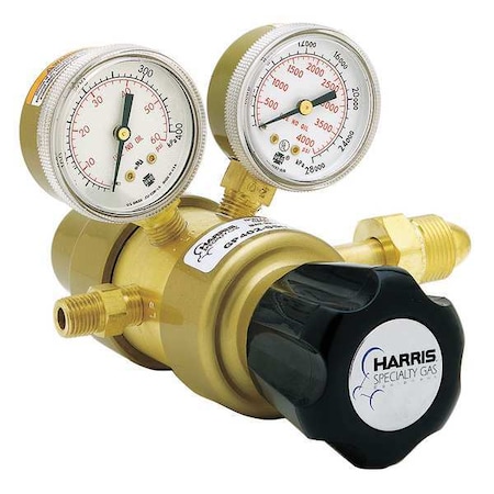 Specialty Gas Regulator, Industrial Air, Two Stage, 0.965