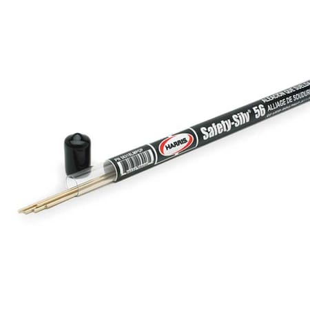 Brazing Rod, 1/16x18, 1145-1205 F, PK5 MPN:56318LMPOP