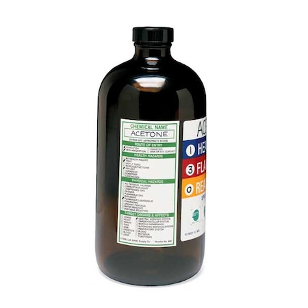 NFPA Label, 6 in H, 6 in W, Paper, PK100 MPN:01LB26519
