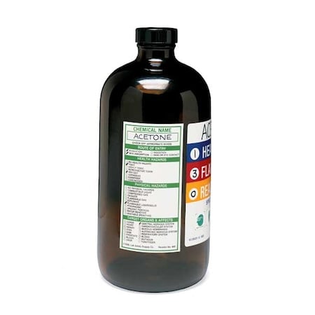 NFPA Label, 4 in H, 4 in W, Paper, PK100 MPN:01LB849