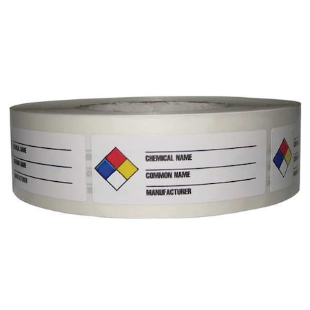 Label, NFR, Paper, 3 1/8 in W, 1 1/8 in H MPN:LB131849