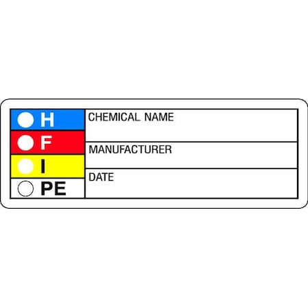 Label, HMIG, Paper, 3 1/8 in W, 1 1/8 in H MPN:LB131851