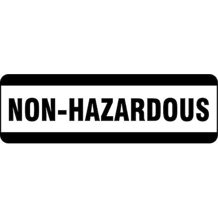 Label, 2-7/8 In. W, 7/8 In. H, PK500, LB132309 MPN:LB132309