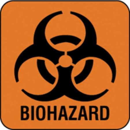 Label, 7/8 In. H, 7/8 In. W, PK500, LB132322 MPN:LB132322