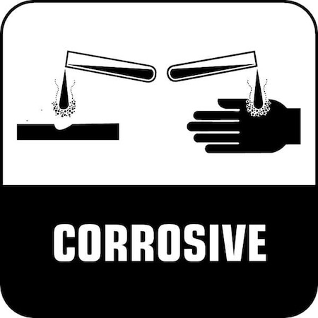 Label, 7/8 In. H, 7/8 In. W, PK500, LB132327 MPN:LB132327