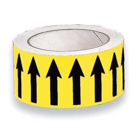 Banding Tape, Yellow, 2 In. W, LB24654Y MPN:LB24654Y