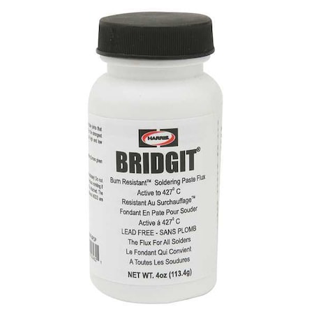 Lead Free Soldering Flux, Paste, 4 oz MPN:BRPF4POP