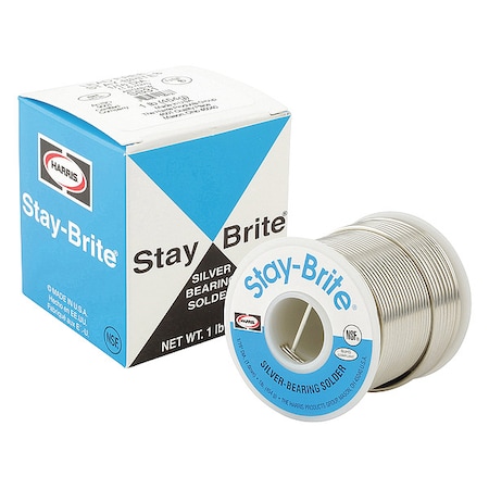 Lead Free Solder, Dia 0.118 In, 1lb MPN:SB61