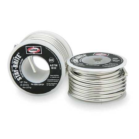 Solid Wire Solder, Lead Free, 430 F MPN:SB61/2POP