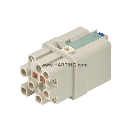 Rectangular Connector Insert, 10 A MPN:09120123101