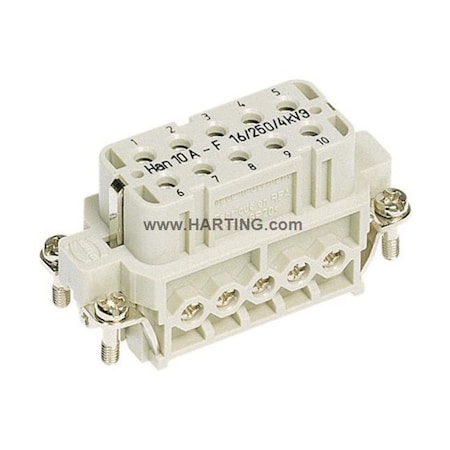 Rectangular Connector Insert, 16 A MPN:09200102812