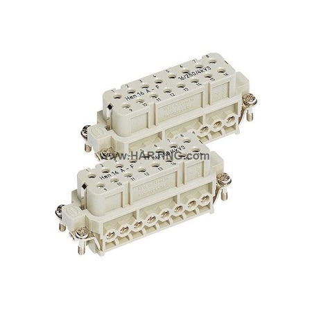 Rectangular Connector Insert, 16 A MPN:09200162813