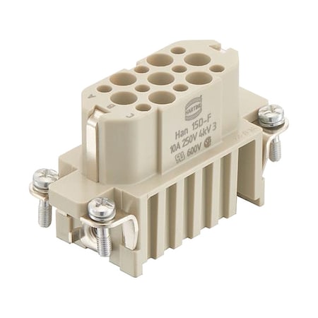 Rectangular Connector Insert, 10 A MPN:09210153101