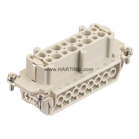 Rectangular Connector Insert, 16 A MPN:09330162701