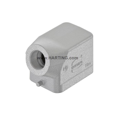 M20 Rectangular Connector Hood, 51.2 mm H MPN:19300061540
