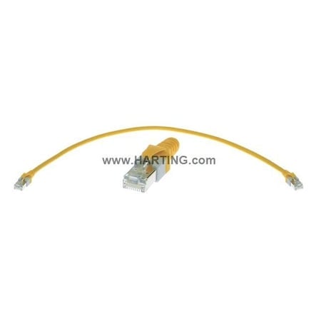 Cordset, 5m, Yellow, 26 AWG MPN:09474747015