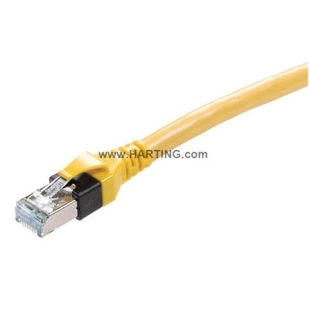 Cordset, 2m, Yellow, 26 AWG MPN:09484747757020