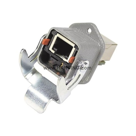 Han 3A RJ45 Panel Feed-Through, Poles 8 MPN:09452151100
