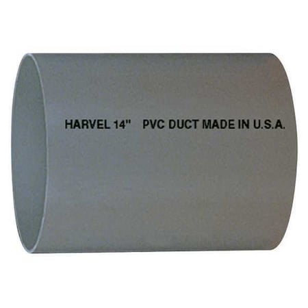 Round Rigid Duct, 16 in Duct Dia, 16 in W, 10 ft. L, 16 in H MPN:HGUC1600PG1000